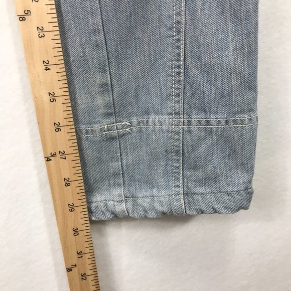 Donoratico by Ding Yong Jeans Womens Small 27 Straight Leg Light Wash RARE - Picture 15 of 15